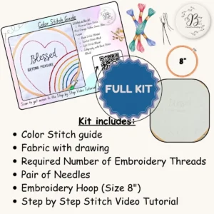 Blessed Beyond Measure DIY Embroidery Kit